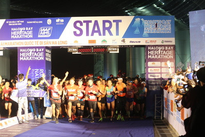 Photo Halong Bay International Heritage Marathon 2019