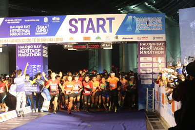 Photo Halong Bay International Heritage Marathon 2019