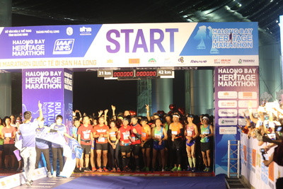 Photo Halong Bay International Heritage Marathon 2019