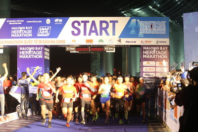 Photo Halong Bay International Heritage Marathon 2019
