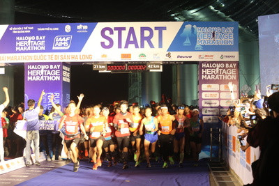 Photo Halong Bay International Heritage Marathon 2019