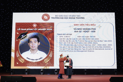 Ảnh LỄ TRAO BẰNG TỐT NGHIỆP TRƯỜNG ĐẠI HỌC NGOẠI THƯƠNG THÁNG 4-2024