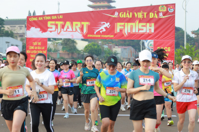 Giải việt dã Thanh niên Công an Gia Laiの写真