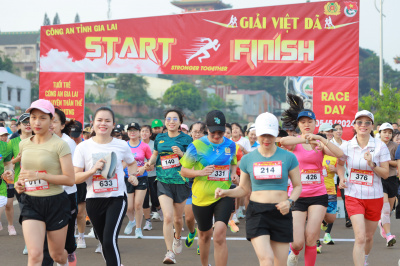 Giải việt dã Thanh niên Công an Gia Laiの写真