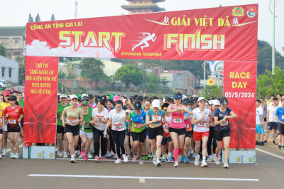 Giải việt dã Thanh niên Công an Gia Laiの写真