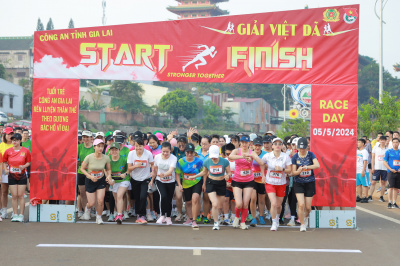 Giải việt dã Thanh niên Công an Gia Laiの写真