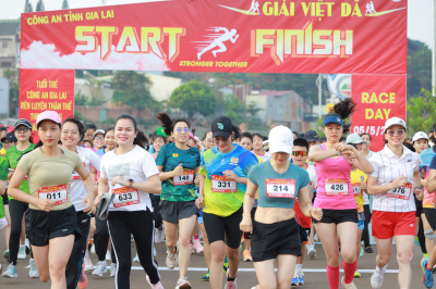 Giải việt dã Thanh niên Công an Gia Laiの写真