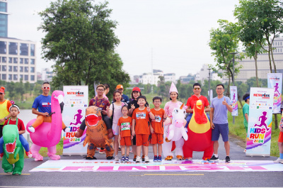 Foto Giải chạy bộ MỄ TRÌ PARK RUNNERS - KIDS RUN 2024