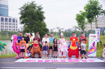 Foto Giải chạy bộ MỄ TRÌ PARK RUNNERS - KIDS RUN 2024