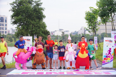 Foto Giải chạy bộ MỄ TRÌ PARK RUNNERS - KIDS RUN 2024