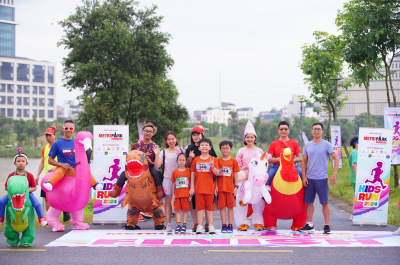 Foto Giải chạy bộ MỄ TRÌ PARK RUNNERS - KIDS RUN 2024