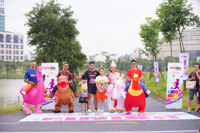 Foto Giải chạy bộ MỄ TRÌ PARK RUNNERS - KIDS RUN 2024