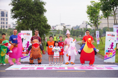 Foto Giải chạy bộ MỄ TRÌ PARK RUNNERS - KIDS RUN 2024