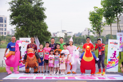 Foto Giải chạy bộ MỄ TRÌ PARK RUNNERS - KIDS RUN 2024