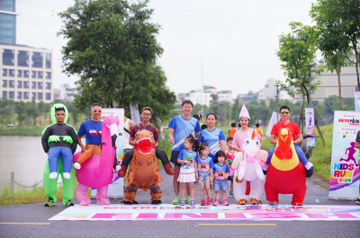 Foto Giải chạy bộ MỄ TRÌ PARK RUNNERS - KIDS RUN 2024