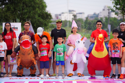 Foto Giải chạy bộ MỄ TRÌ PARK RUNNERS - KIDS RUN 2024