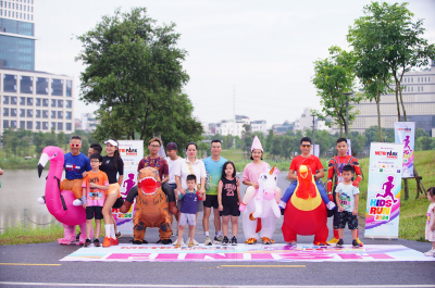 Foto Giải chạy bộ MỄ TRÌ PARK RUNNERS - KIDS RUN 2024