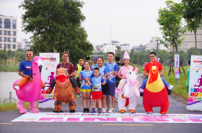 Foto Giải chạy bộ MỄ TRÌ PARK RUNNERS - KIDS RUN 2024