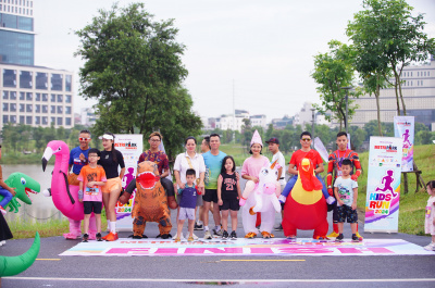 Foto Giải chạy bộ MỄ TRÌ PARK RUNNERS - KIDS RUN 2024