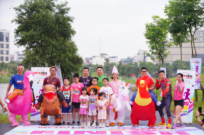 Foto Giải chạy bộ MỄ TRÌ PARK RUNNERS - KIDS RUN 2024