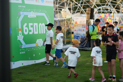 Фото: Giải chạy vượt thử thách ViBRANT RaCE 2024