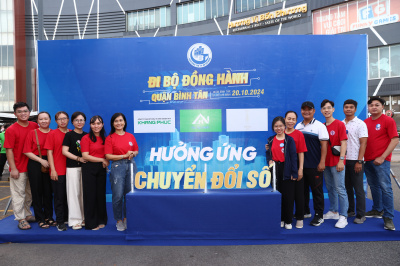 Foto Đi bộ đồng hành, hưởng ứng chuyển đổi số trên địa bàn Quận Bình Tân