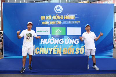 Foto Đi bộ đồng hành, hưởng ứng chuyển đổi số trên địa bàn Quận Bình Tân