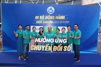 Foto Đi bộ đồng hành, hưởng ứng chuyển đổi số trên địa bàn Quận Bình Tân