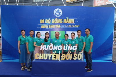 Foto Đi bộ đồng hành, hưởng ứng chuyển đổi số trên địa bàn Quận Bình Tân
