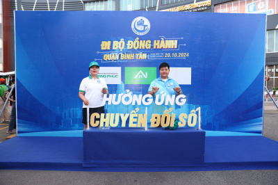 Foto Đi bộ đồng hành, hưởng ứng chuyển đổi số trên địa bàn Quận Bình Tân