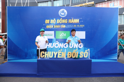 Foto Đi bộ đồng hành, hưởng ứng chuyển đổi số trên địa bàn Quận Bình Tân