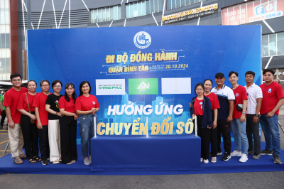 Foto Đi bộ đồng hành, hưởng ứng chuyển đổi số trên địa bàn Quận Bình Tân