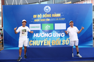 Foto Đi bộ đồng hành, hưởng ứng chuyển đổi số trên địa bàn Quận Bình Tân