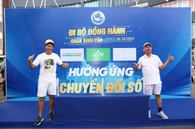 Foto Đi bộ đồng hành, hưởng ứng chuyển đổi số trên địa bàn Quận Bình Tân
