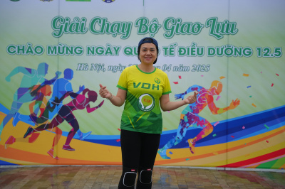 Foto Giải chạy bộ giao lưu chào mừng ngày Quốc tế Điều dưỡng 12/5