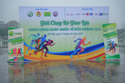 Foto Giải chạy bộ giao lưu chào mừng ngày Quốc tế Điều dưỡng 12/5