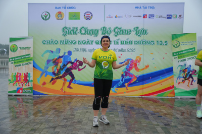 Foto Giải chạy bộ giao lưu chào mừng ngày Quốc tế Điều dưỡng 12/5