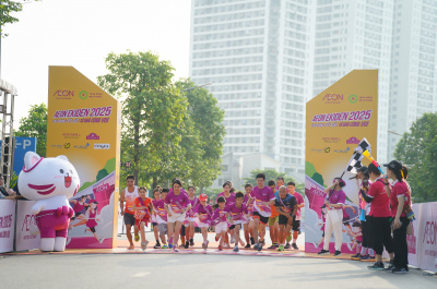 ภาพ AEON Ekiden 2025 Hà Đông