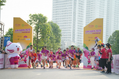 ภาพ AEON Ekiden 2025 Hà Đông