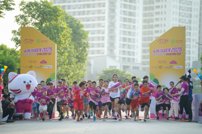 ภาพ AEON Ekiden 2025 Hà Đông