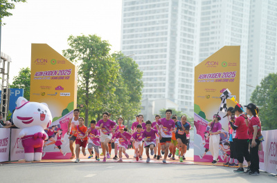 ภาพ AEON Ekiden 2025 Hà Đông