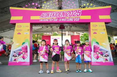 ภาพ AEON Ekiden 2025 Hà Đông