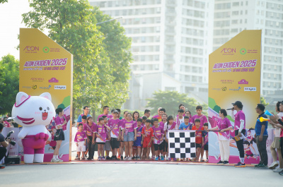 ภาพ AEON Ekiden 2025 Hà Đông