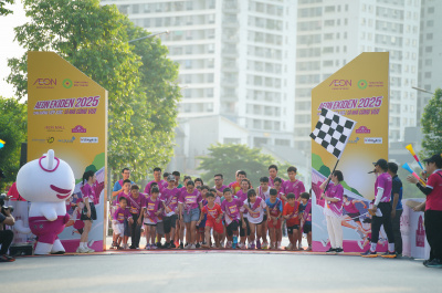 ภาพ AEON Ekiden 2025 Hà Đông