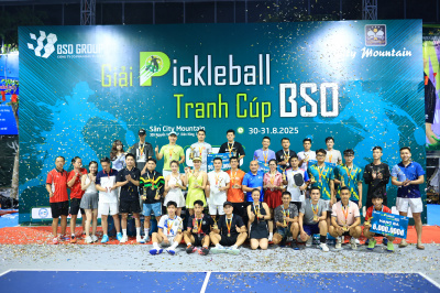 ภาพ Giải Pickleball Tranh Cúp BSO