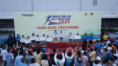 GIẢI CHẠY THACO CHU LAI HALF MARATHON 2025 - VỮNG BƯỚC TIÊN PHONGの写真