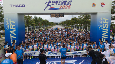 GIẢI CHẠY THACO CHU LAI HALF MARATHON 2025 - VỮNG BƯỚC TIÊN PHONGの写真