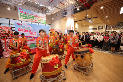 Foto TƯNG BỪNG KHAI TRƯƠNG AEON TÂN AN 23.09.2025