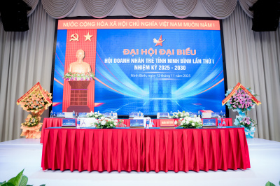Foto Đại Hội Đại Biểu Hội Doanh Nhân Trẻ Ninh Bình Lần thứ I