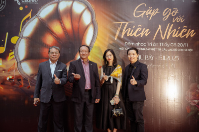 ภาพ Đêm Nhạc Tri Ân 20.11 - Gặp Gỡ Với Thiên Nhiên | CLB CEO HÀ NỘI